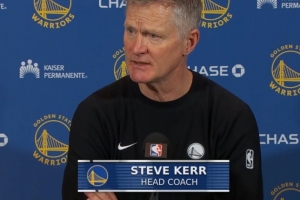 科尔揽责：追梦竭尽全力帮助球队赢球 今晚是我让大家失望了