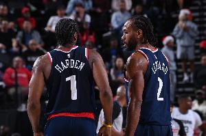 快船冲击5连胜！ESPN预测明日胜率：快船76.9% 国王23.1%