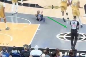 枪王风采依旧🤣莫兰特“枪击”裁判 裁判当场给了他1T！