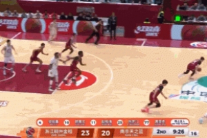 主导防反！李悦洲单断对手助攻张洪硕双手暴扣