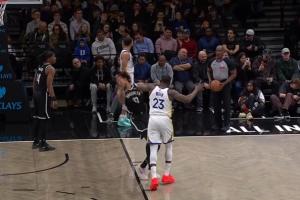 追梦赵四互相推搡 裁判吹双方技犯 追梦个人第7T联盟第三多