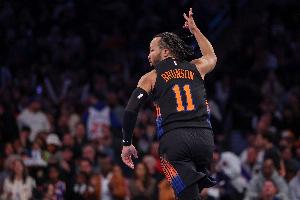 联盟前几控卫？布伦森过去两场合计62分15助攻 只有3罚球