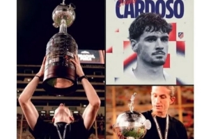 想啥呢？弗拉门戈官宣主帅续约闹乌龙，加上马竞中场卡尔多索照片