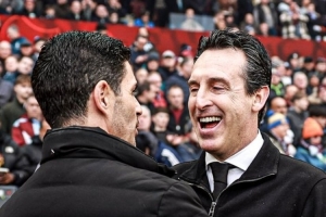 阿尔特塔vs埃梅里战绩：共8次交手，前者2胜后者4胜，平局两场