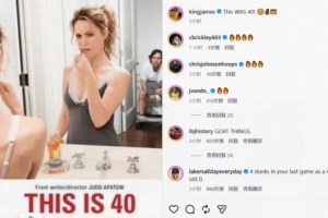 詹姆斯晒出自己昨日对阵国王高光集锦：这是40岁！😉✌🏾👑