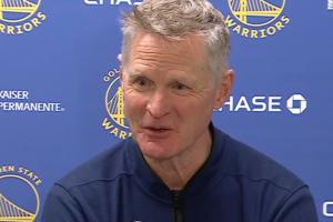 库里获MVP呼声！科尔：从未见过不爱库里的球迷 总决骑士客场例外