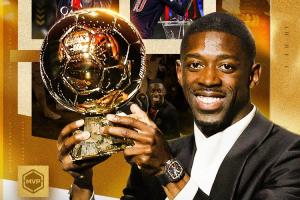 🏆️6冠加身🥇双料金球！直播吧2025年度MVP：奥斯曼·登贝莱