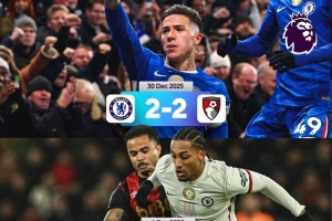 以和为贵！切尔西与伯恩茅斯近3次交手皆战平