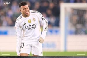 或缺战西超杯！皇马官方：姆巴佩左膝受伤，法媒预计至少伤缺3周