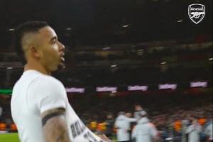 📹一镜到底！热苏斯登场56秒破门，阿森纳官方：超级替补的艺术