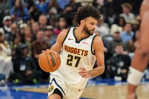 首发就剩我一个！贾马尔·穆雷18中6得21分7板6助1断1帽 罚球7中7