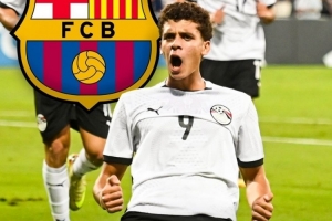 阿斯：巴萨即将签下埃及新星哈姆扎，先租后买最高总价约500万欧