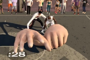 NBA2K26怪物单挑：巨手瀚森VS奥尼尔 前者最终胜出