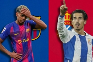 加泰德比火药味！西班牙人前锋上娱乐节目，放话要收拾亚马尔