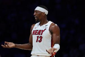 场均17.7分9.7板！明天热火迎战森林狼 阿德巴约大概率出战