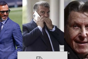 每体：拉波尔塔跨年夜和门德斯、扎哈维聚餐，坎塞洛、莱万成话题