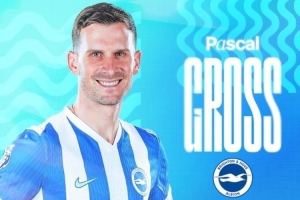 官方：布莱顿从多特签回34岁老将格罗斯 据悉转会费200万欧