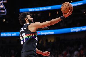 尽力了！掘金10人出场8人有得分进账 其中5人得分上双