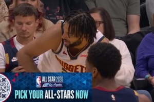 高难度！穆雷单打亨特 运球后撤步强行干拔三分飚中