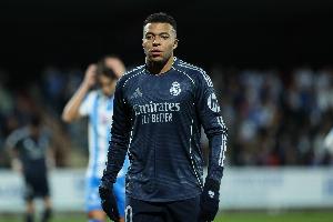 记者：姆巴佩、米利唐、阿诺德缺席皇马今日训练