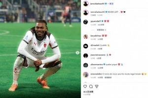 打进制胜球！莱奥社媒晒“牺牲、纪律、忠诚”格言：从未背离