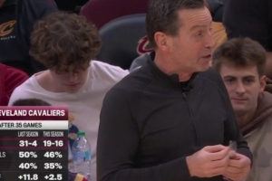 对比太悬殊了！骑士上赛季前35场豪取31胜4负 本赛季仅19胜16负