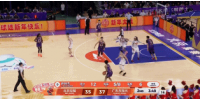 北控新外援首球！尼尔森弧顶接球命中撤步三分