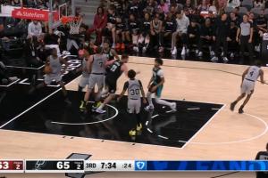 😤克林根再收前场板转身强硬打进！23分刷新生涯得分纪录！