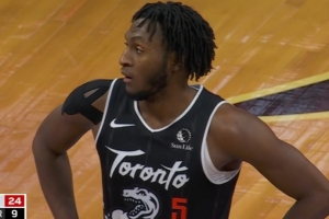 奎克利高难度2+1打进 打进前半节除英格拉姆之外首个运动战进球