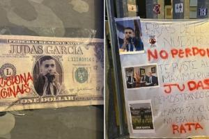 不满霍安转投死敌巴萨，西班牙人球迷制作横幅骂他是“犹大”