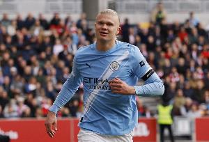 本赛季英超运动战进球榜：哈兰德18球断层居首，埃基蒂克7球次席