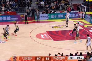 老倒霉蛋？广东遭约克三分绝杀 去年被哈维绝杀 22年被林孝天绝杀