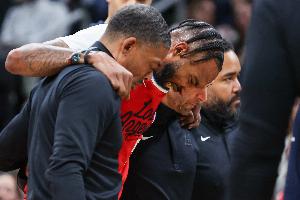 💥Shams：小琼斯右膝内侧副韧带二级扭伤 六周后复查！