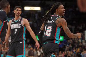 莫兰特因右小腿挫伤确定缺战湖人 阿尔达马可以出战本场比赛