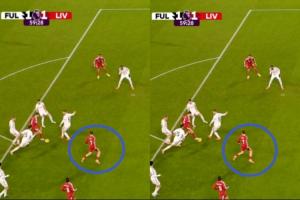 一帧之差！维尔茨进球越位划线选的是传球第一帧，转播定格后一帧