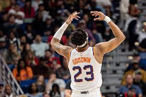 奥特：古德温平时训练非常刻苦 很高兴能看到他打出如此表现