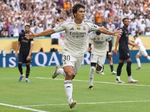 首次西甲破门就上演帽子戏法，贡萨洛是本世纪范尼后皇马第二人