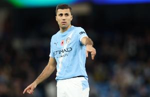 罗德里：和阿森纳的分差很大了，让我们专注于自身表现而非积分榜