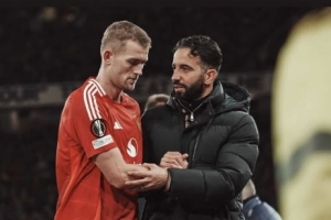 德里赫特告别阿莫林：谢谢你所做的一切，祝你好运