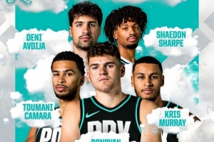 杨瀚森替补待命！开拓者首发：阿夫迪亚/夏普/卡马拉/穆雷/克林根