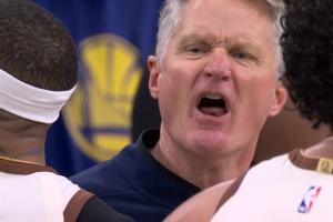 科尔暴怒2T被驱逐！小佩顿篮下明显干扰球裁判不吹 快船乱战进3分