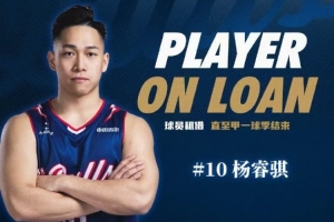 香港金牛篮球队外借球员杨睿骐至满贯篮球队 出战本季甲一赛事