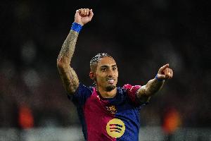 单场比赛4名不同球员破门，巴萨自去年3月以来首次做到