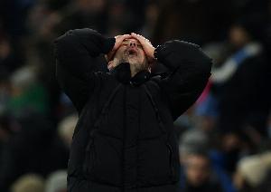 3场丢6分！瓜迪奥拉执教生涯第3次遭遇联赛3连平