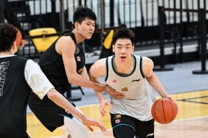 今日备战结束！广厦男篮明晚将在主场对阵新疆男篮