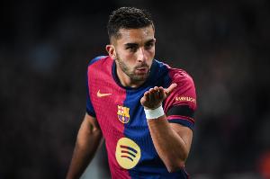 本赛季已打进14球，加盟巴萨以来费兰·托雷斯5项赛事均取得进球