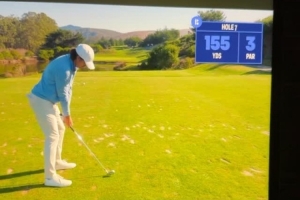 惬意轮休！詹姆斯赛前连续更新IG晒自己观看高尔夫视频并点评