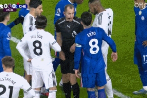 一带四！库库雷利亚红牌后，恩佐、托辛、帕尔默、富勒姆教练染黄