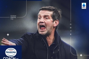 三战全胜！齐沃当选意甲12月最佳主帅