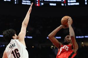 火箭能否复仇？ESPN预测明日胜率：火箭69.5% 开拓者30.5%